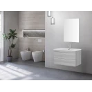 Feridras Stella 80 cm — mobile bagno sospeso grigio