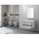 Feridras Stella 80 cm — mobile bagno sospeso grigio