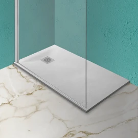 Piatto doccia Feridras 70x100 marmoresina effetto pietra