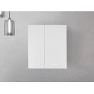 Pensile Stella Feridras 60 cm in bianco lucido
