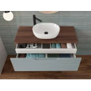 Composizione bagno Feridras Amalfi 110 cm verde salvia