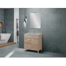 Mobile bagno Greta Feridras in rovere di Tropea