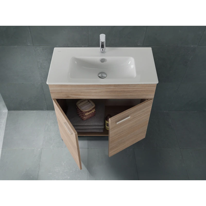 Mobile bagno Greta Feridras in rovere di Tropea