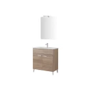 Mobile bagno Greta Feridras in rovere di Tropea