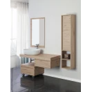 Mobile bagno sospeso Feridras Shelf 120 cm rovere