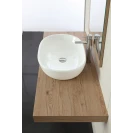 Mobile bagno sospeso Feridras Shelf 120 cm rovere