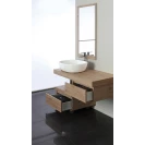 Mobile bagno sospeso Feridras Shelf 120 cm rovere