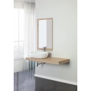 Mobile bagno sospeso Feridras Shelf 120 cm rovere