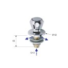 Rubinetto bidet - serie 1000-2000 Remer 25EX