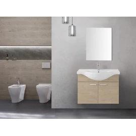 Mobile bagno Stella Feridras 80 cm rovere