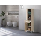 Colonna bagno Feridras Stella in rovere dolomite