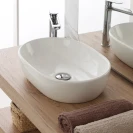 Lavabo appoggio Feridras Ciotola 47 cm in ceramica