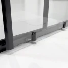 Porta scorrevole Feridras T-Special 140 cm nero opaco