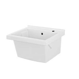 Lavatoio Feridras 60x50 bianco lucido da incasso