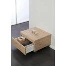 Cassettiera Feridras Shelf rovere di bordeaux 58 cm