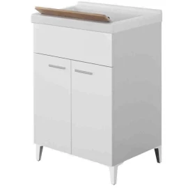Lavatoio Feridras 60 cm bianco lucido