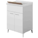 Lavatoio Feridras 60 cm bianco lucido