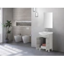 Mobile bagno Feridras Stella 55 cm grigio