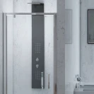 Parete doccia T-Squared Feridras 90 cm trasparente