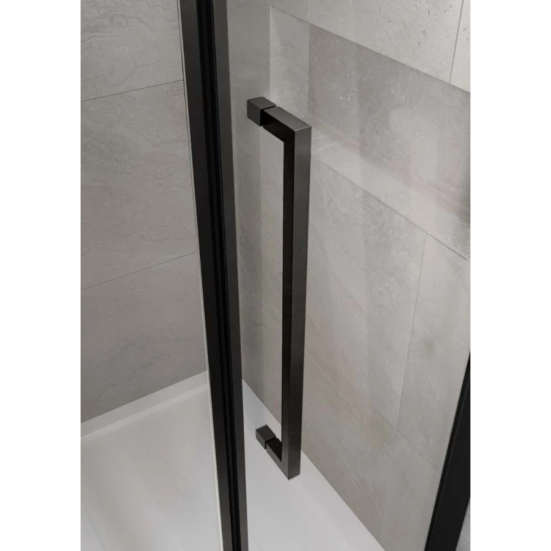 Porta soffietto Feridras Linea Royal nero opaco