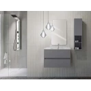 Mobile bagno Feridras Pastello 90 cm grigio