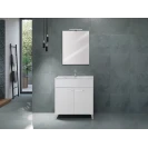 Mobile bagno Greta Feridras 80 cm bianco lucido
