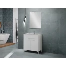 Mobile bagno Greta Feridras 80 cm bianco lucido