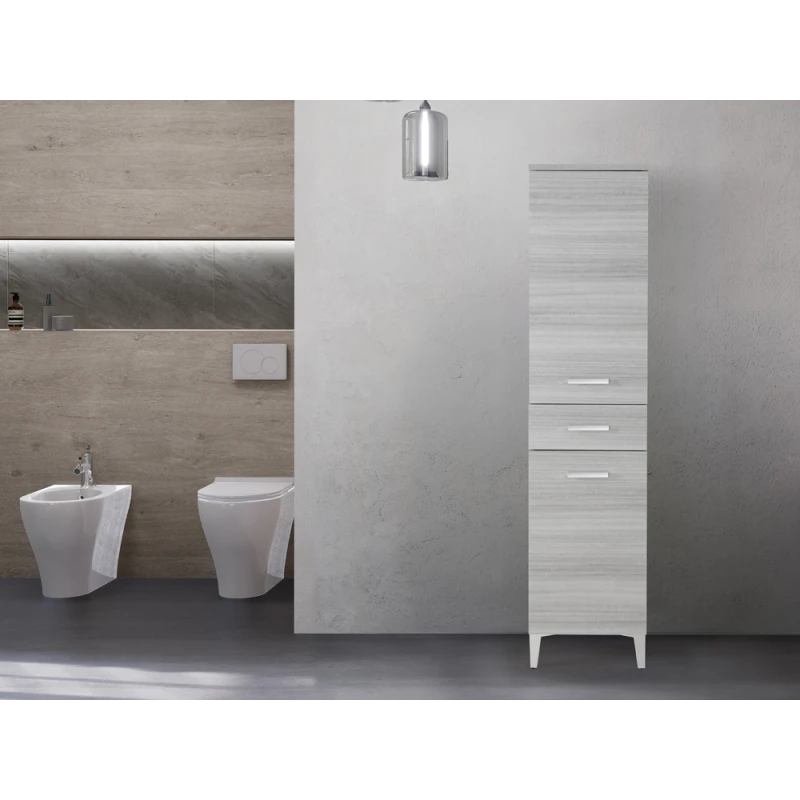 Colonna bagno Feridras Stella grigio nobilitato