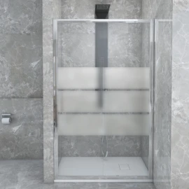 Porta scorrevole Feridras T-Squared 90 cm in vetro serigrafato
