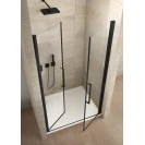 Porta Saloon Royal Feridras 90 cm nero opaco