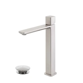Miscelatore Lavabo Alto Feridras Lotus Spazzolato