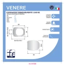 Copriwater Feridras Terra con chiusura Soft Close
