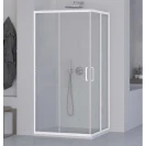 Box doccia angolare Feridras T-Special profilo bianco