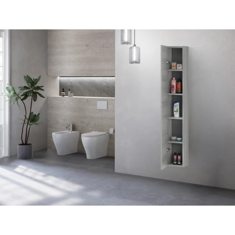 Pensile Feridras Stella 24x150 grigio nobilitato