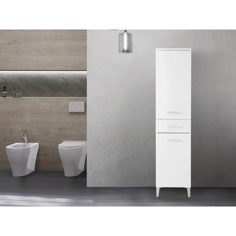 Colonna bagno Feridras Stella in bianco lucido