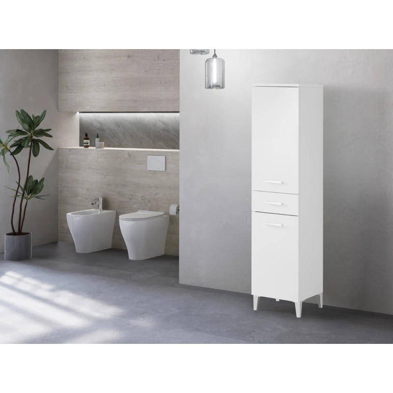 Colonna bagno Feridras Stella in bianco lucido