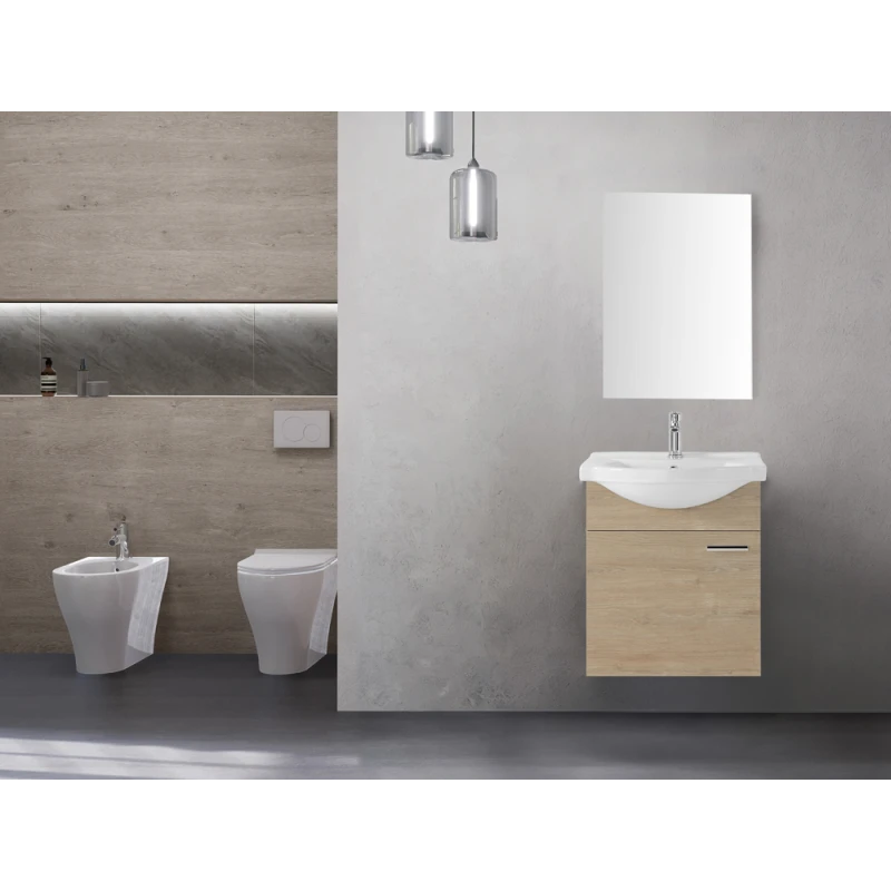 Mobile bagno Feridras Stella 55 cm rovere dolomite