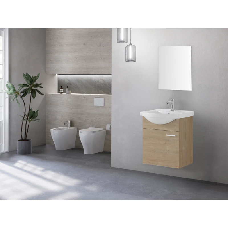 Mobile bagno Feridras Stella 55 cm rovere dolomite