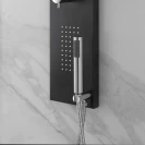 Colonna doccia Feridras Docciatime nera 140 cm