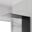 Colonna doccia Feridras Docciatime nera 140 cm