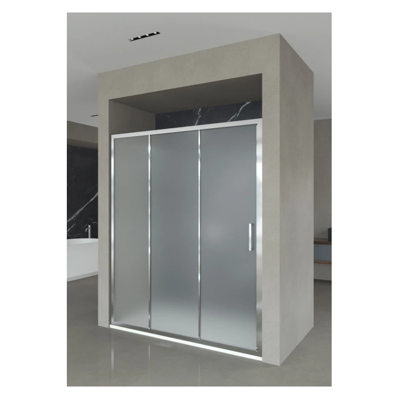 Porta scorrevole Feridras T-Squared 170 cm vetro stampato C