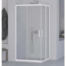 Box doccia angolare Feridras T-Special 100x80 profilo bianco