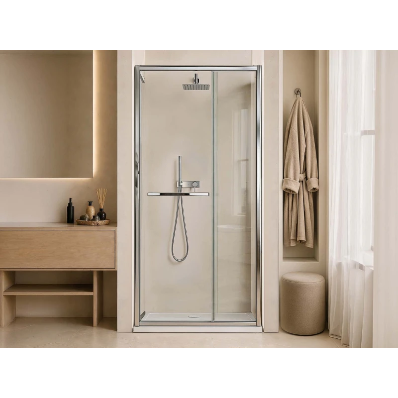 Parete doccia Feridras Master 100 cm in cristallo trasparente