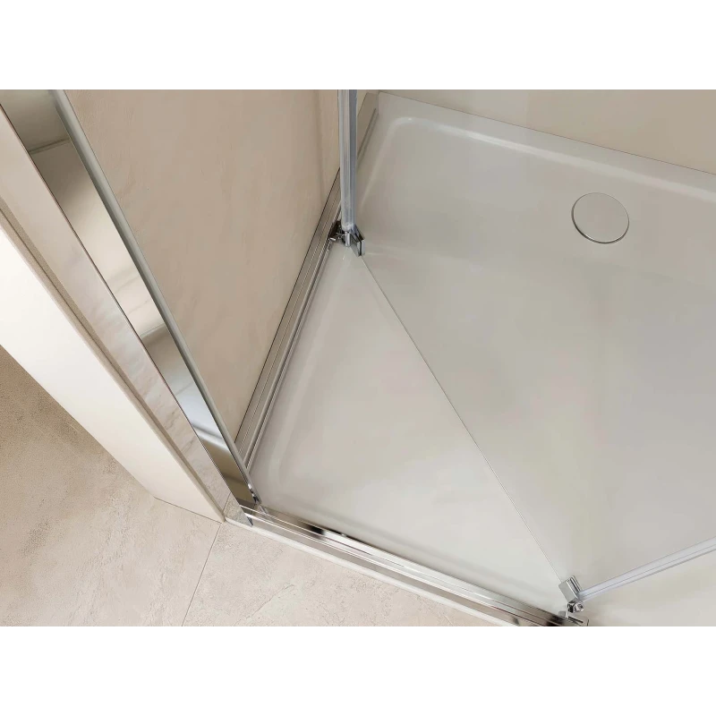 Parete doccia Feridras Master 100 cm in cristallo trasparente
