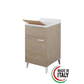 Mobile lavatoio Feridras 45 cm in rovere dolomite