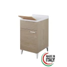 Mobile lavatoio Feridras 45 cm in rovere dolomite