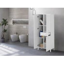 Colonna bagno Stella Feridras 60 cm bianco lucido