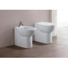 Vaso Mia Feridras filo muro in ceramica bianco lucido