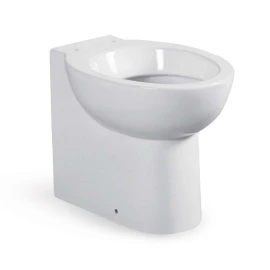Vaso Mia Feridras filo muro in ceramica bianco lucido
