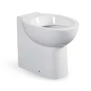 Vaso Mia Feridras filo muro in ceramica bianco lucido